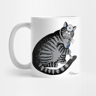 B kliban cat- doctor cat Mug